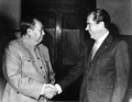 Mao Zedong en Amerikaanse President.png