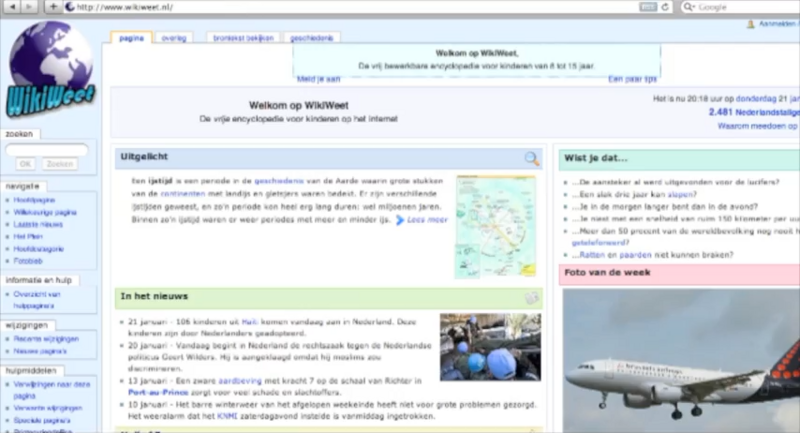 Bestand:Screenshot WikiWeet.png