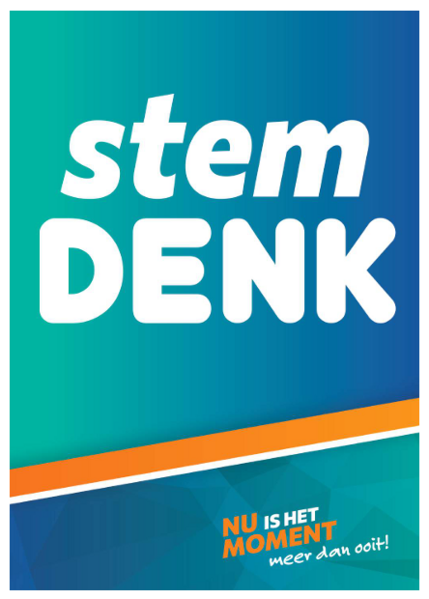 Bestand:Verkiezingsaffiche DENK (2025).png