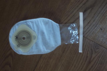 Een stoma-zakje