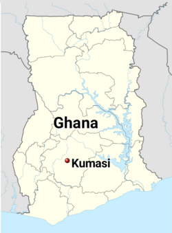 Ligging Kumasi in Ghana.png