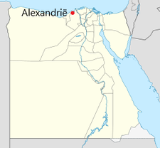 Egypt location map Alexandrië.png